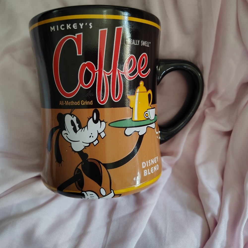 Mickey's Coffee Mug with Cartoon Design